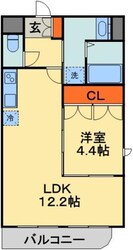 セザン新町の物件間取画像